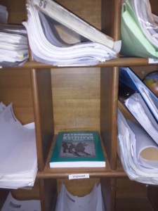 Postvakje in het studiecentrum te Rome van de University of California.