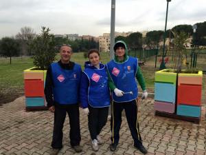 Retakers pimpen troosteloos parkje