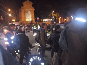 Piazza Trilussa is haast onherkenbaar vanwege de 007-gekte.