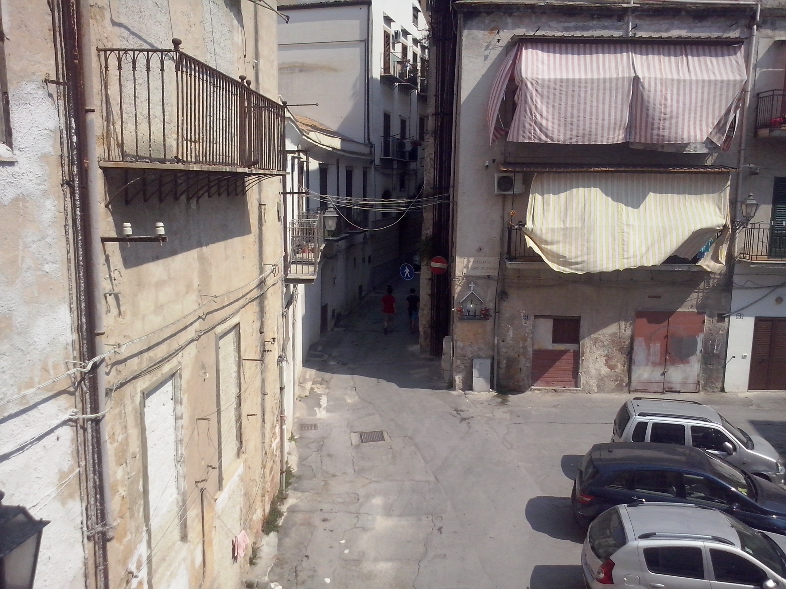 Het historisch centrum van Palermo.