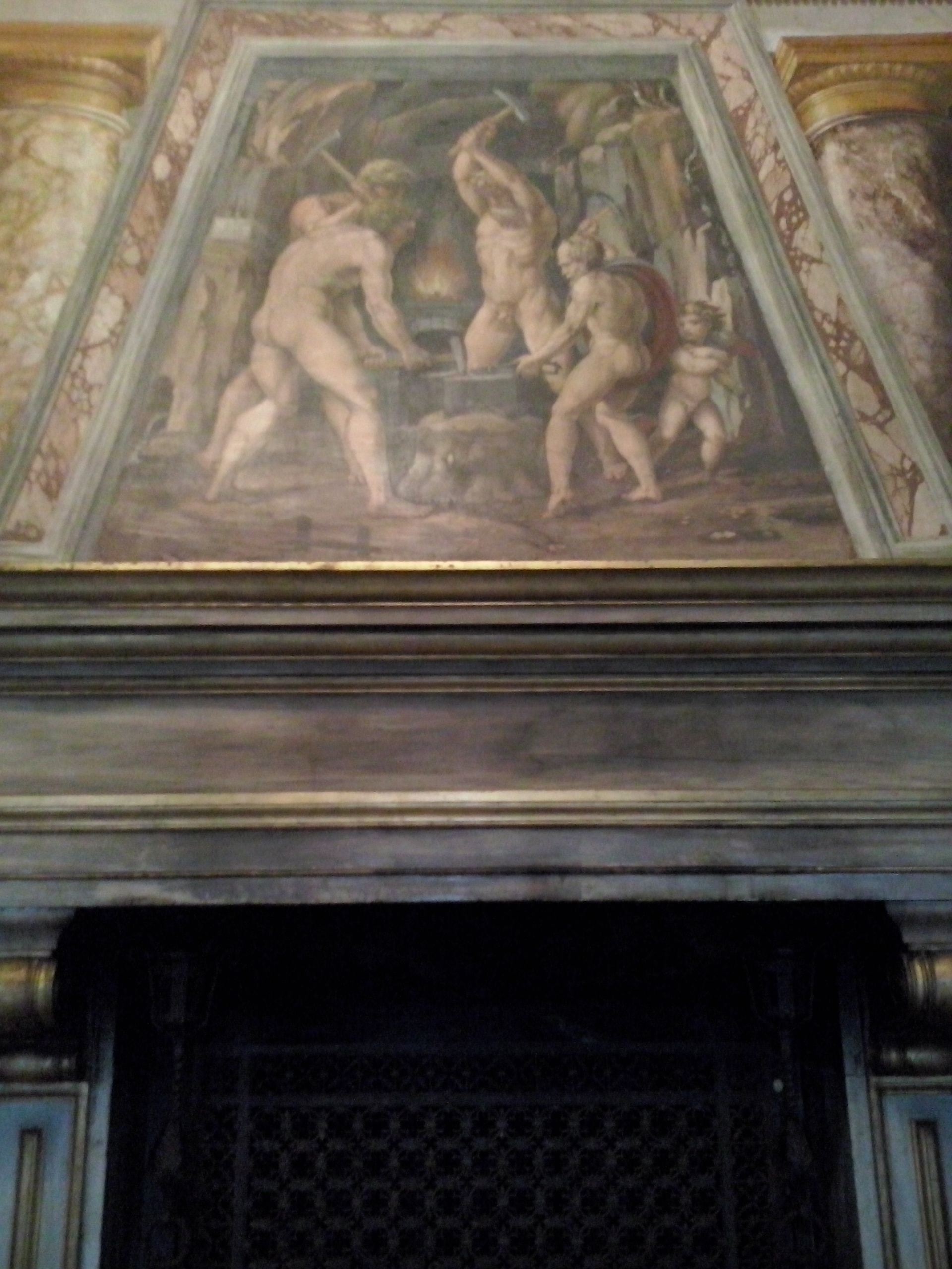 Vulcanus aan het werk