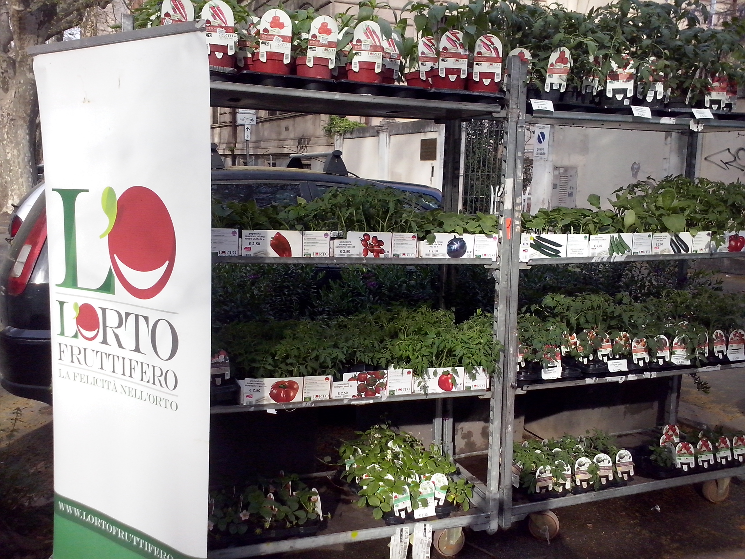 Fleur Garden, tuinkwekerij in Trastevere