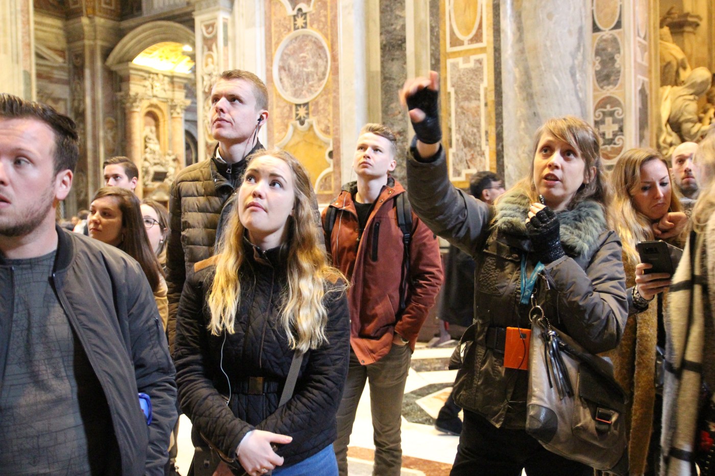 Rondleiding in de Sint-Pieter voor Fontys Hogeschool Tilburg