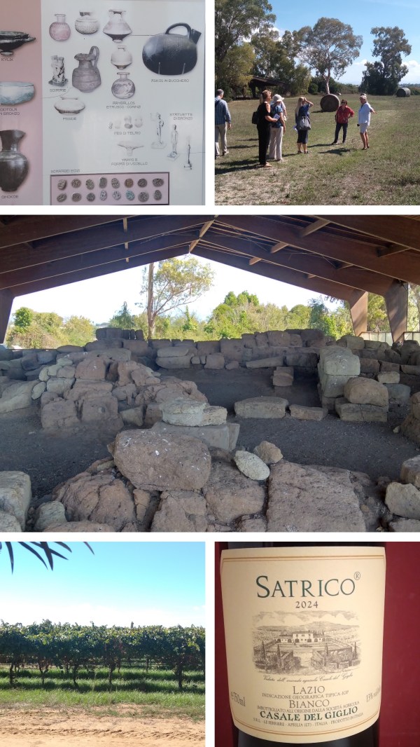 Archeologische opgraving Satricum in Latium